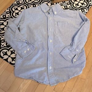 Children’s place size 5/6 dress shirt, long-sleeve, blue, like new